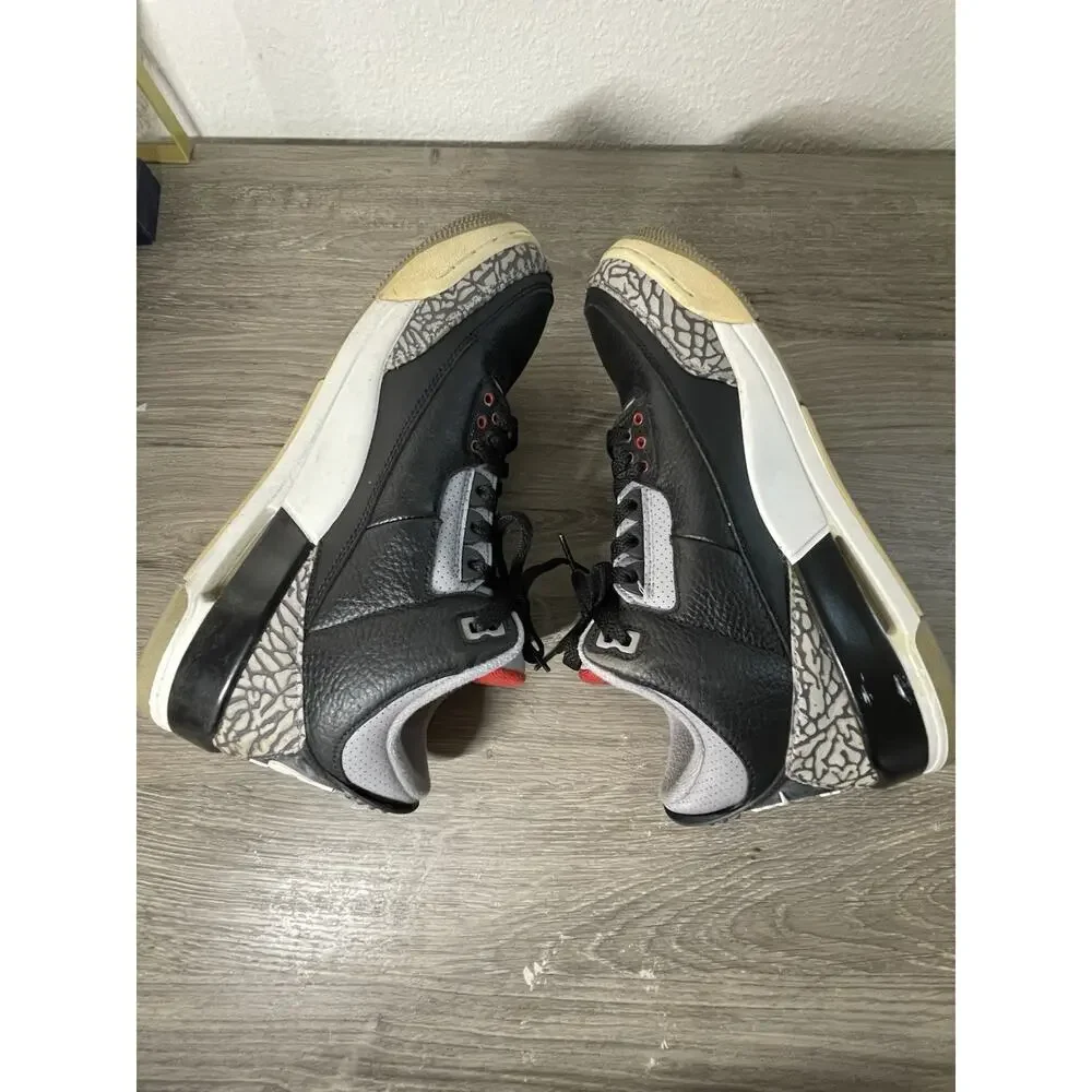 Air Jordan 3 Retro Black Cement 2018 Size 10 854262-012 OG Nike Air 9.5